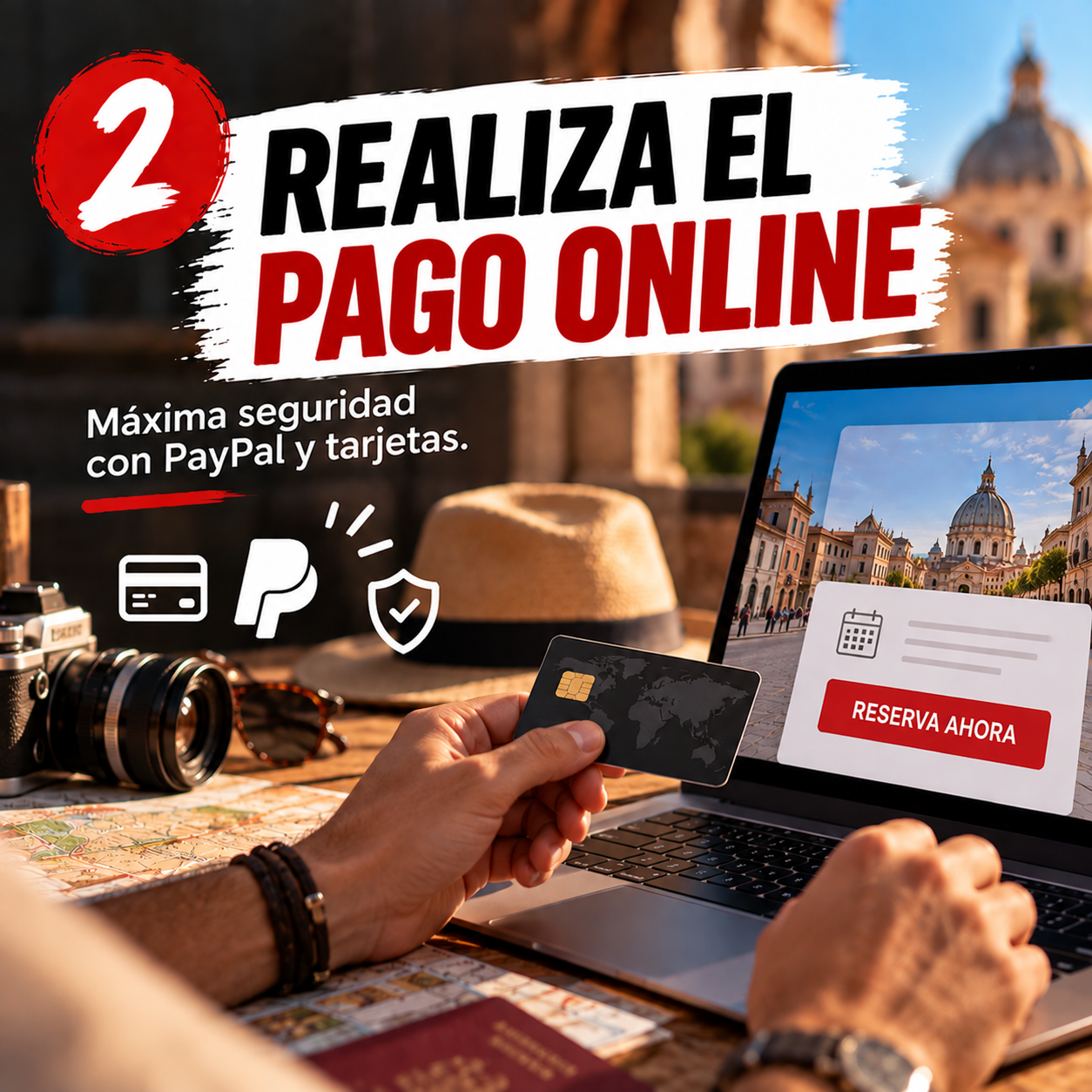 Realiza el pago por internet